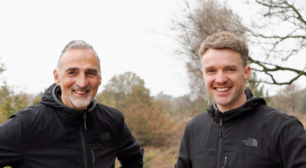 emiel en mike van de hardloopfysio